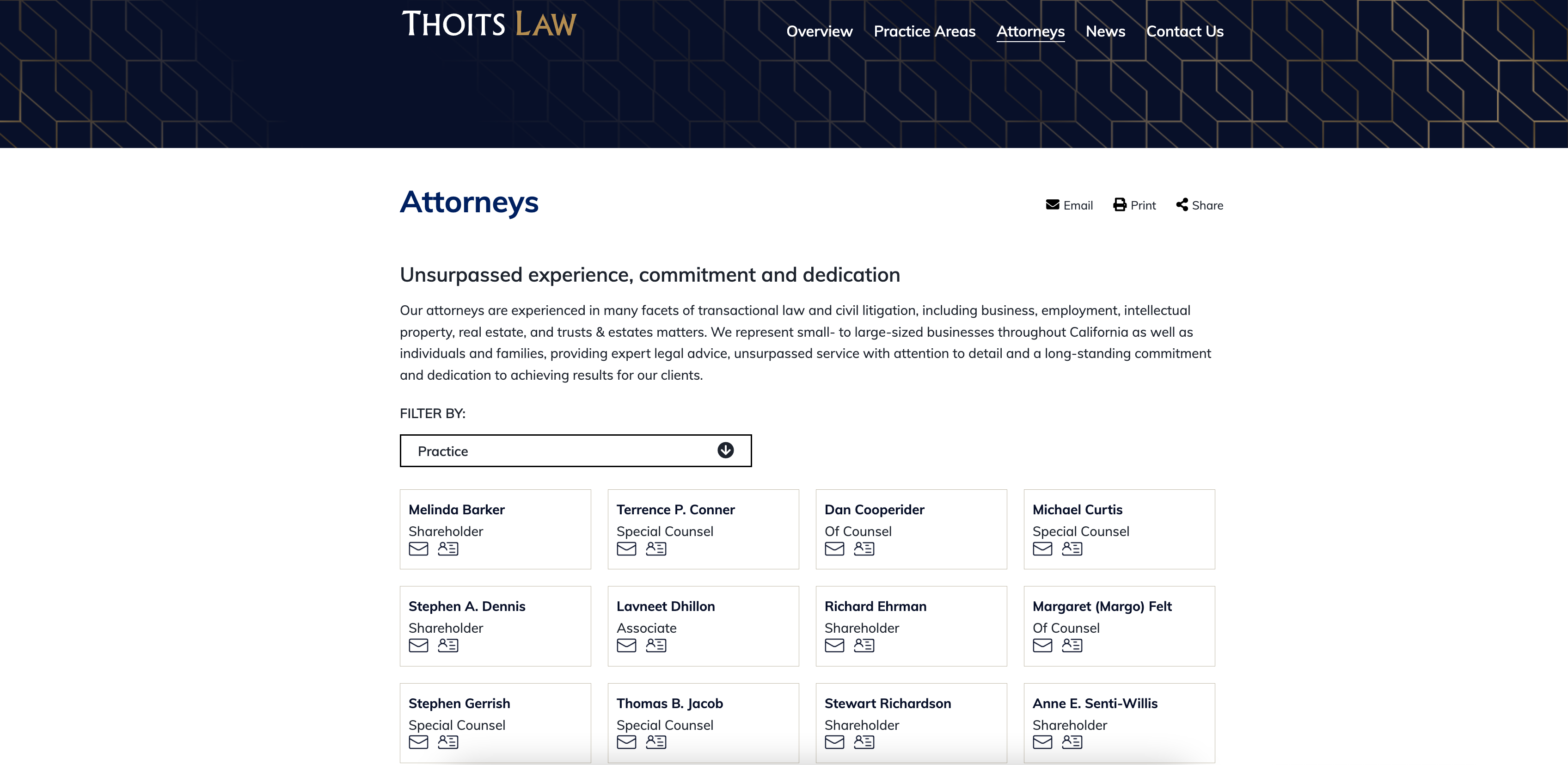 Thoits Thoits Law - 律所 - 61TRO案件查询网站